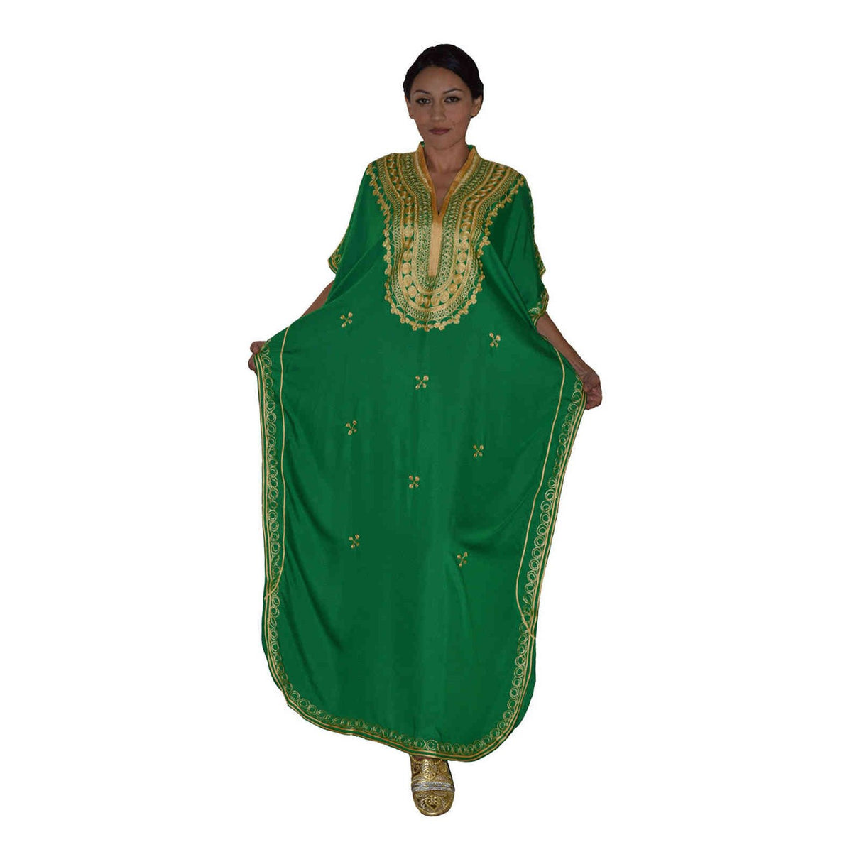 Kaltoum Caftan - Green