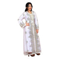 Luna Caftan White Complimentary Belt-4750