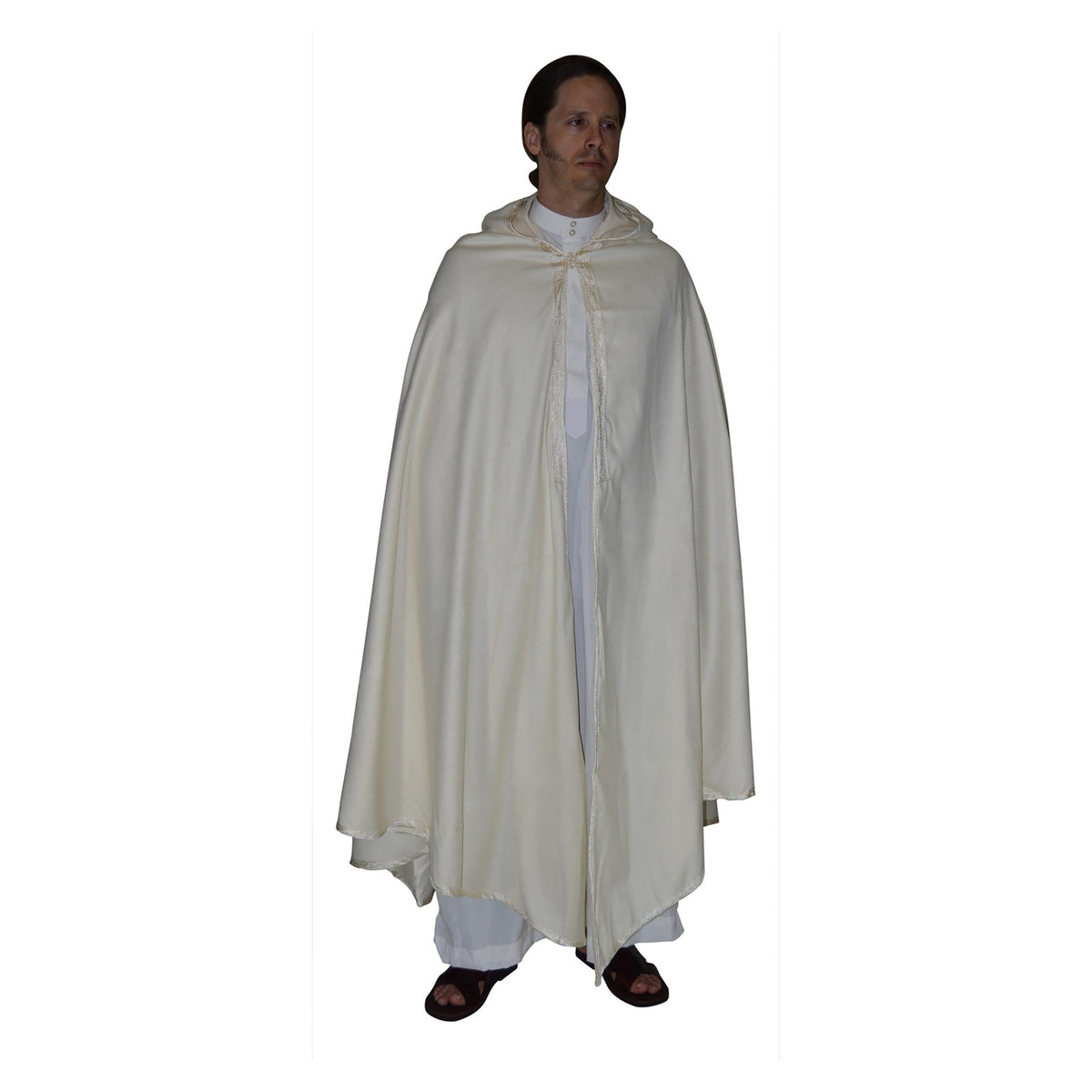 Handmade Moroccan Man Cape - Beige