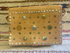 Coin Leather Purse Tan - Tan