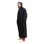 Men Winter Djellaba - Black