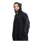 Men Winter Djellaba - Black