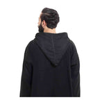 Men Winter Djellaba - Black