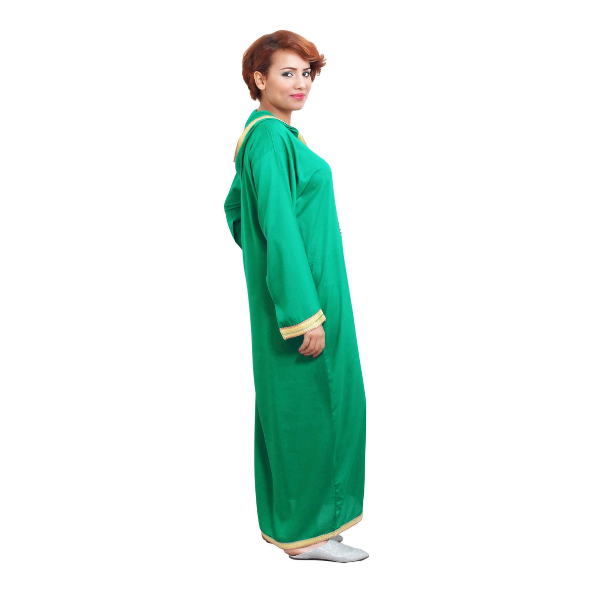 Moroccan Women Sara Djellaba - Green