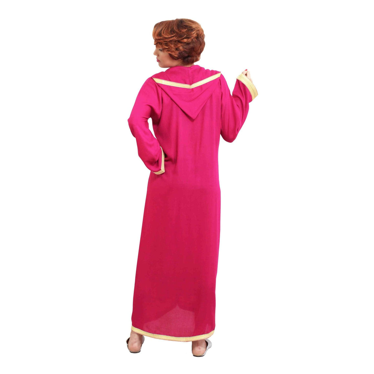 Moroccan Women Sara Djellaba - Magenta