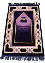 Dounia Prayer Rug - Navy
