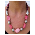 Rose Necklace Handmade-0