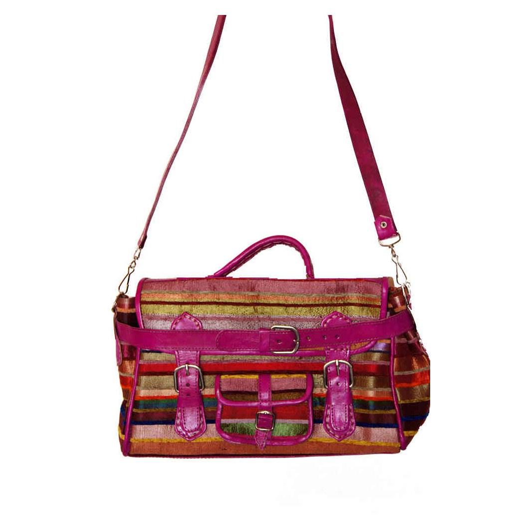 Jamila Large Purse - Magenta
