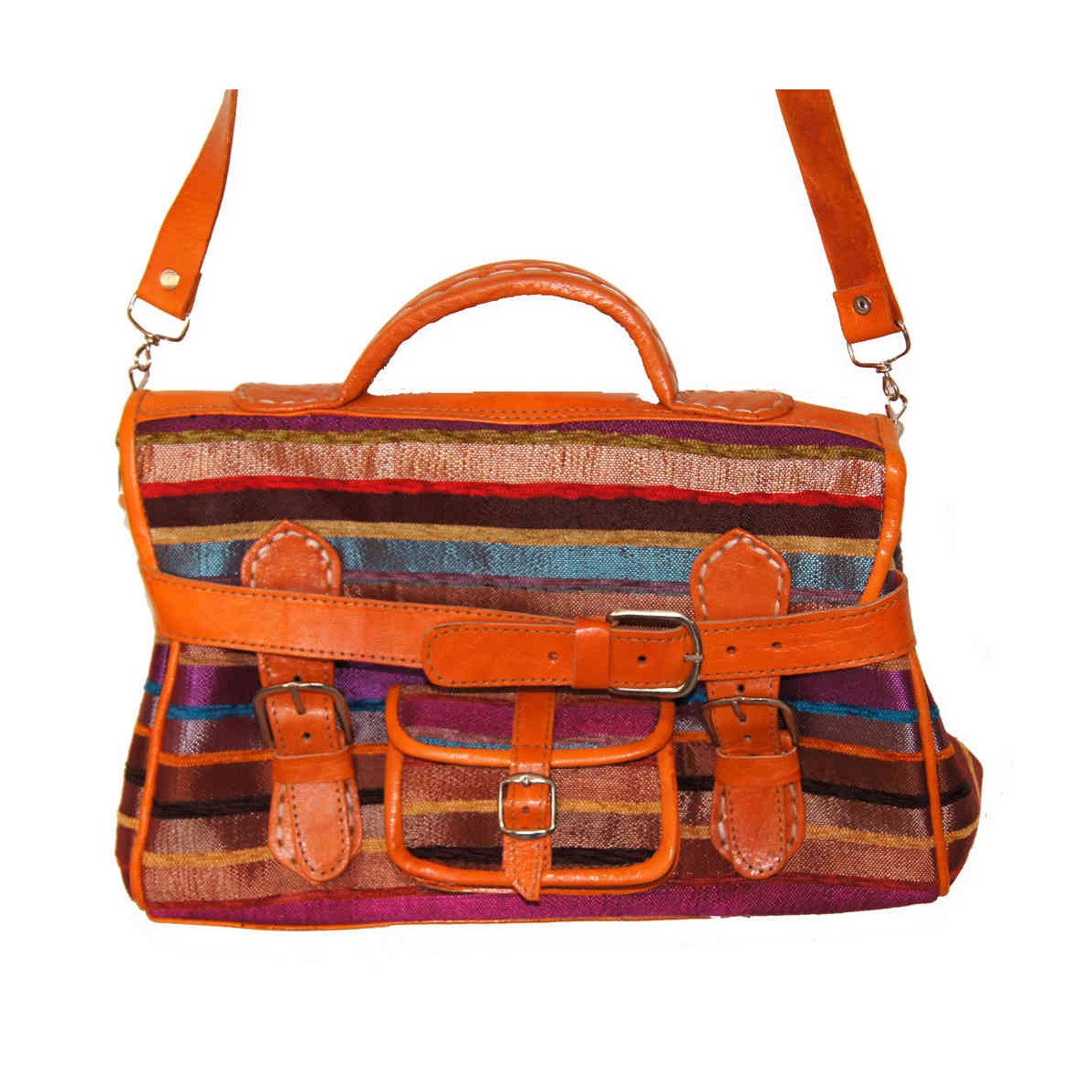 Jamila Large Purse - Orange