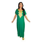 Andalousia Moroccan Woman Casual Kaftan - Green