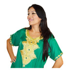Andalousia Moroccan Woman Casual Kaftan - Green