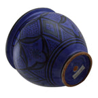 Safi Handmade Ceramic Large Flower Pot - Dark Blue