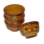 Dipping Sauce Bowl Set of 4 X small - Yellow