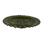 Safi Green Serving Plate Handmade X-Large 14 inches-10453