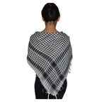 Black & White Freedom Scarf Square-1836