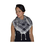 Black & White Freedom Scarf Square-0