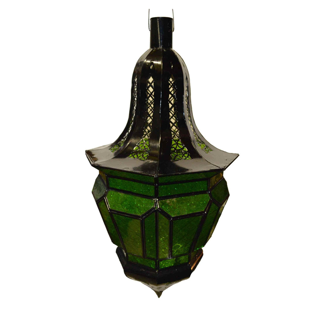 X Large Moroccan Lanterns - Green