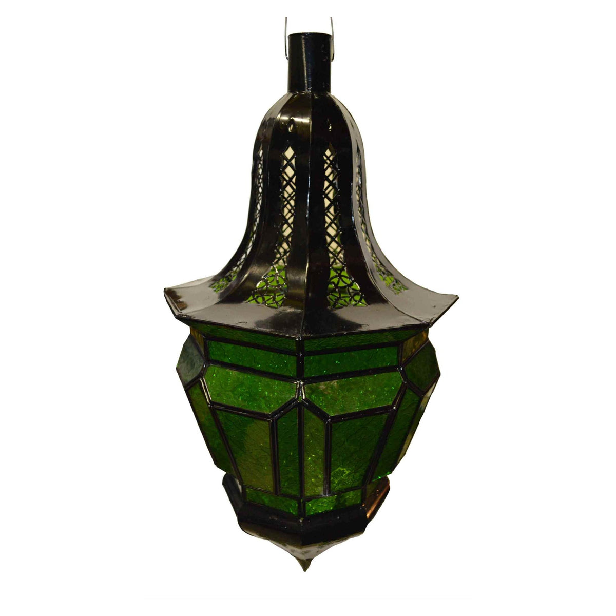 X Large Moroccan Lanterns - Green
