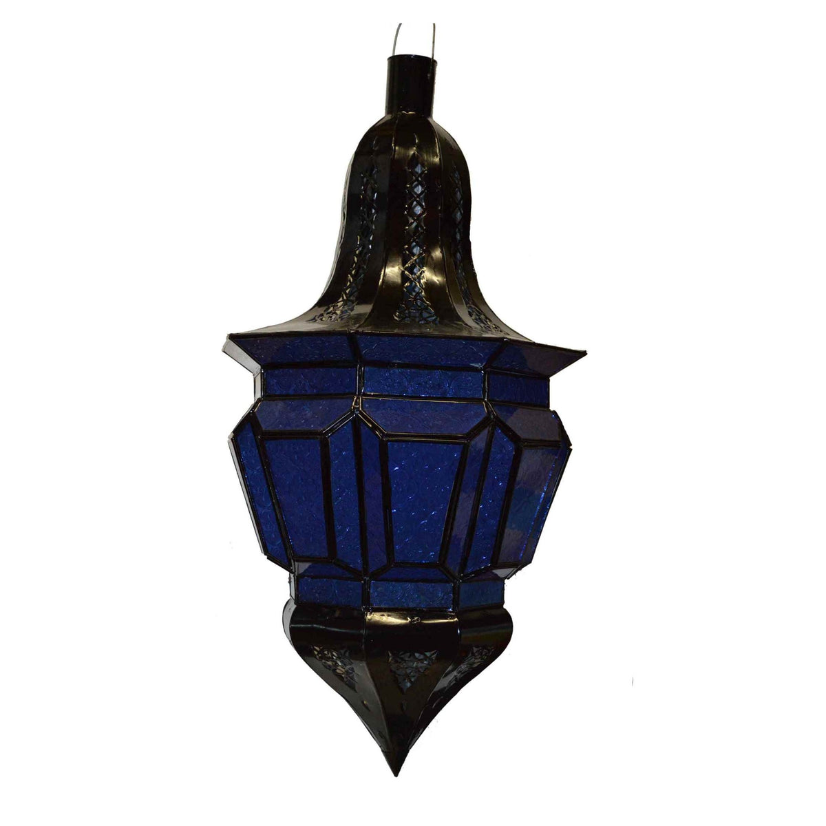 X Large Moroccan Lanterns - Blue