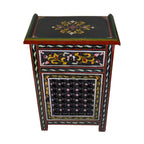 Wood Painted Dresser Single Black