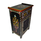 Wood Painted Dresser Single Black