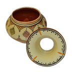 Smokeless Ashtray Xlarge Crisscross - Beige