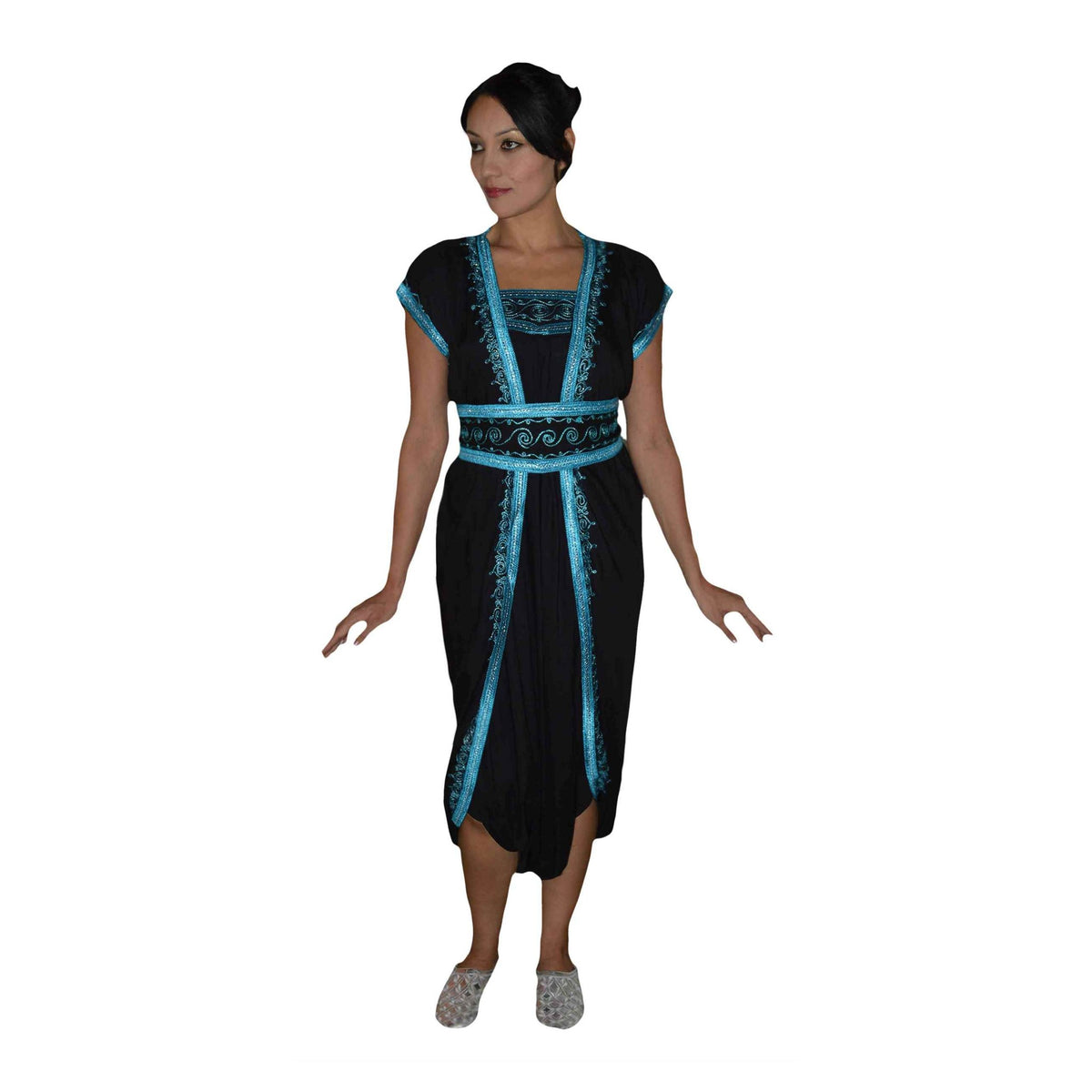 Moroccan Woman Jumpsuit - Black