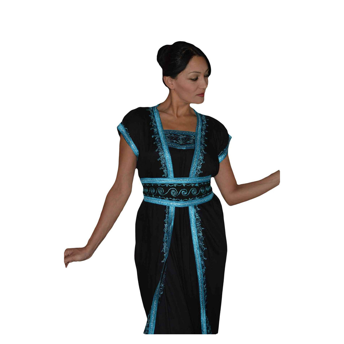 Moroccan Woman Jumpsuit - Black