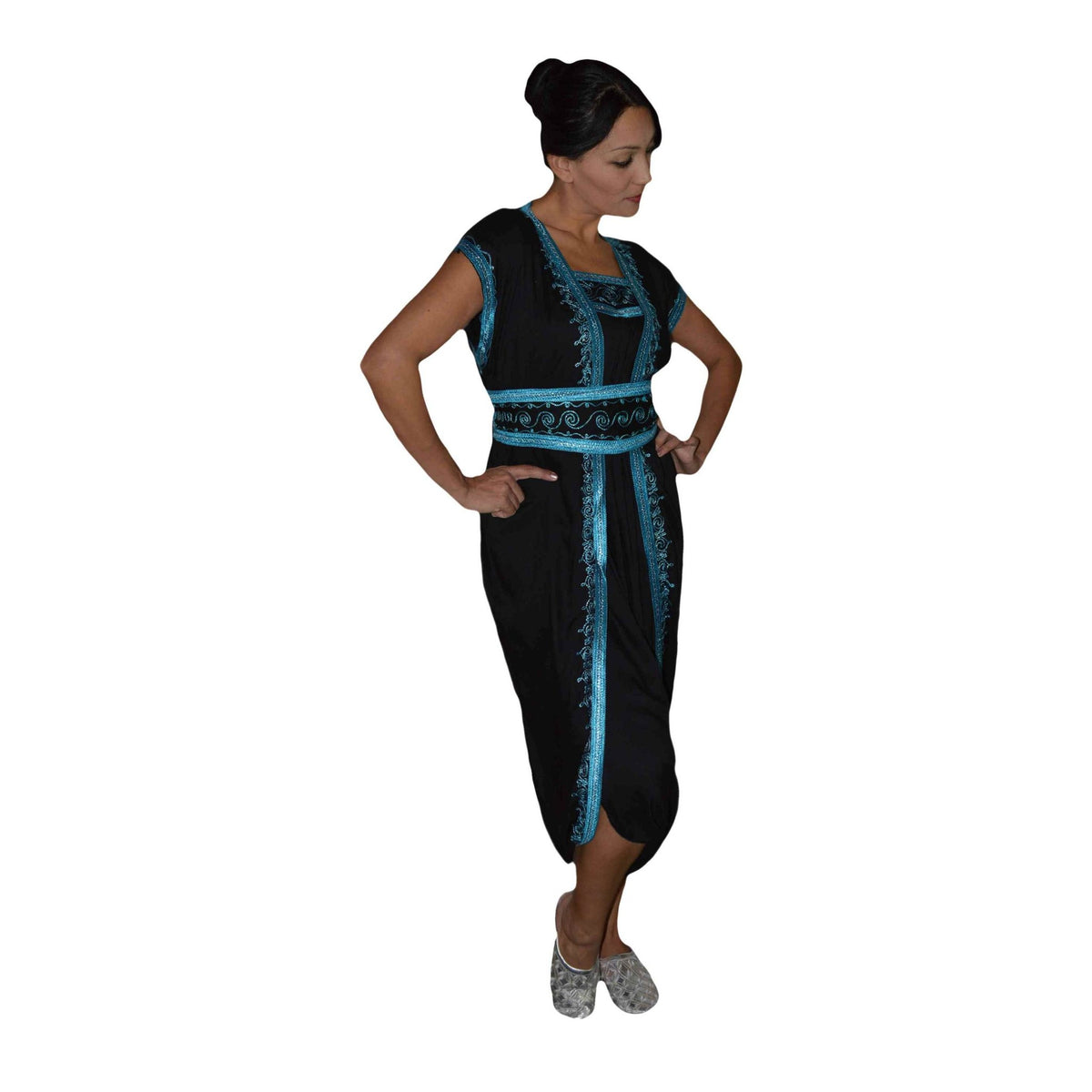 Moroccan Woman Jumpsuit - Black