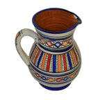 Ceramic Serving Pitcher Stripe Blue -10119