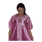 Sunny Morocan Woman Casual Kaftan - Pink