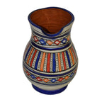 Ceramic Serving Pitcher Stripe Blue -10122