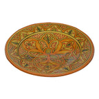 Lwimina Ceramic Serving Plate Handmade Large 12"-5405