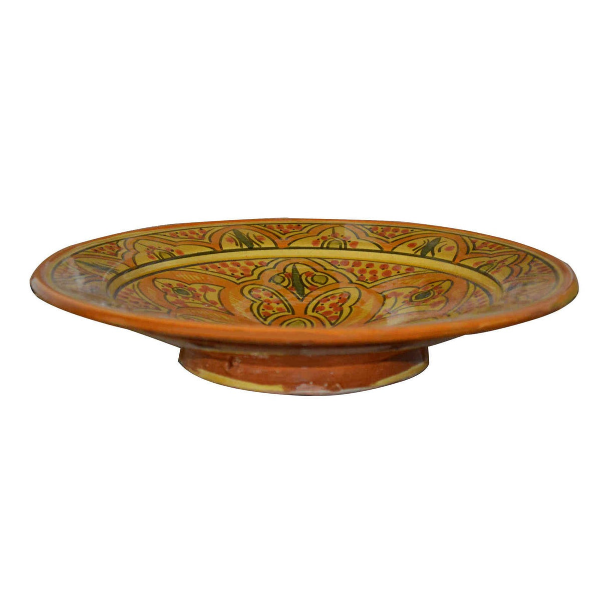 Lwimina Ceramic Serving Plate Handmade Large 12"-5407