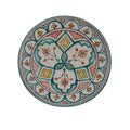 Essawira Ceramic Serving Plate Handmade 8"-0