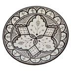 Fes & Serving Plate Handmade X Large 14 inches - Black