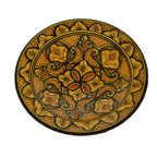 Safi Yellow Ceramic Serving Plate Handmade X-Large 14 inches-0