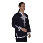 Moroccan Casawi Man Shirt - Black