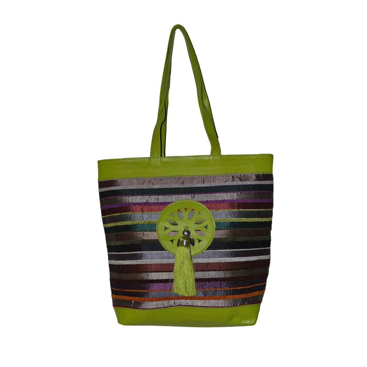 Sabra Shoulder Bag - Lime