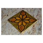 Handmade square tile -0