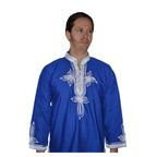 Moroccan Casawi Man Shirt - Blue