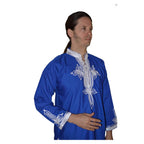Moroccan Casawi Man Shirt - Blue