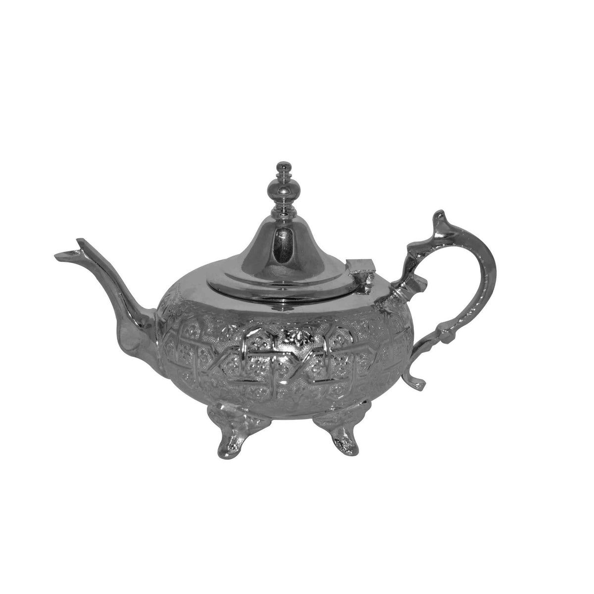 Fez Hand Carved Serving Tea Pot -0