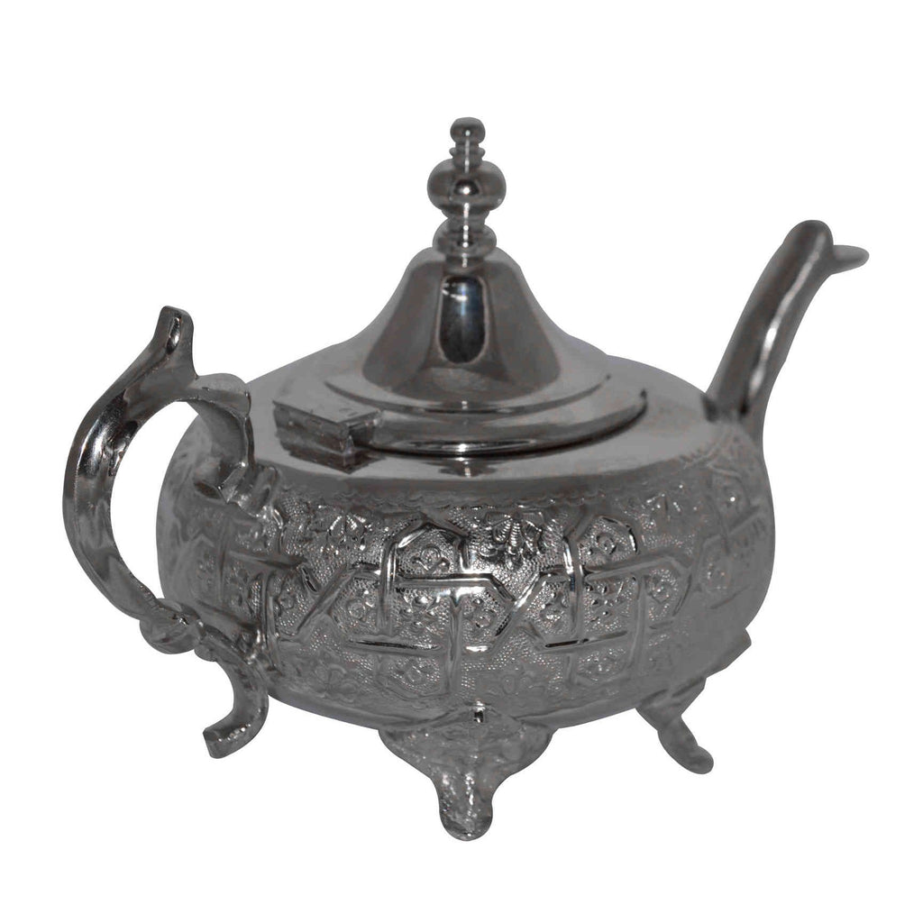 Fez Hand Carved Serving Tea Pot -3632