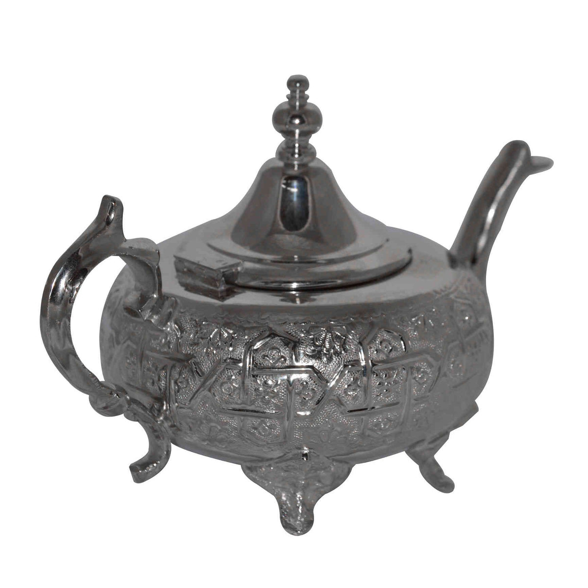 Fez Hand Carved Serving Tea Pot -3632