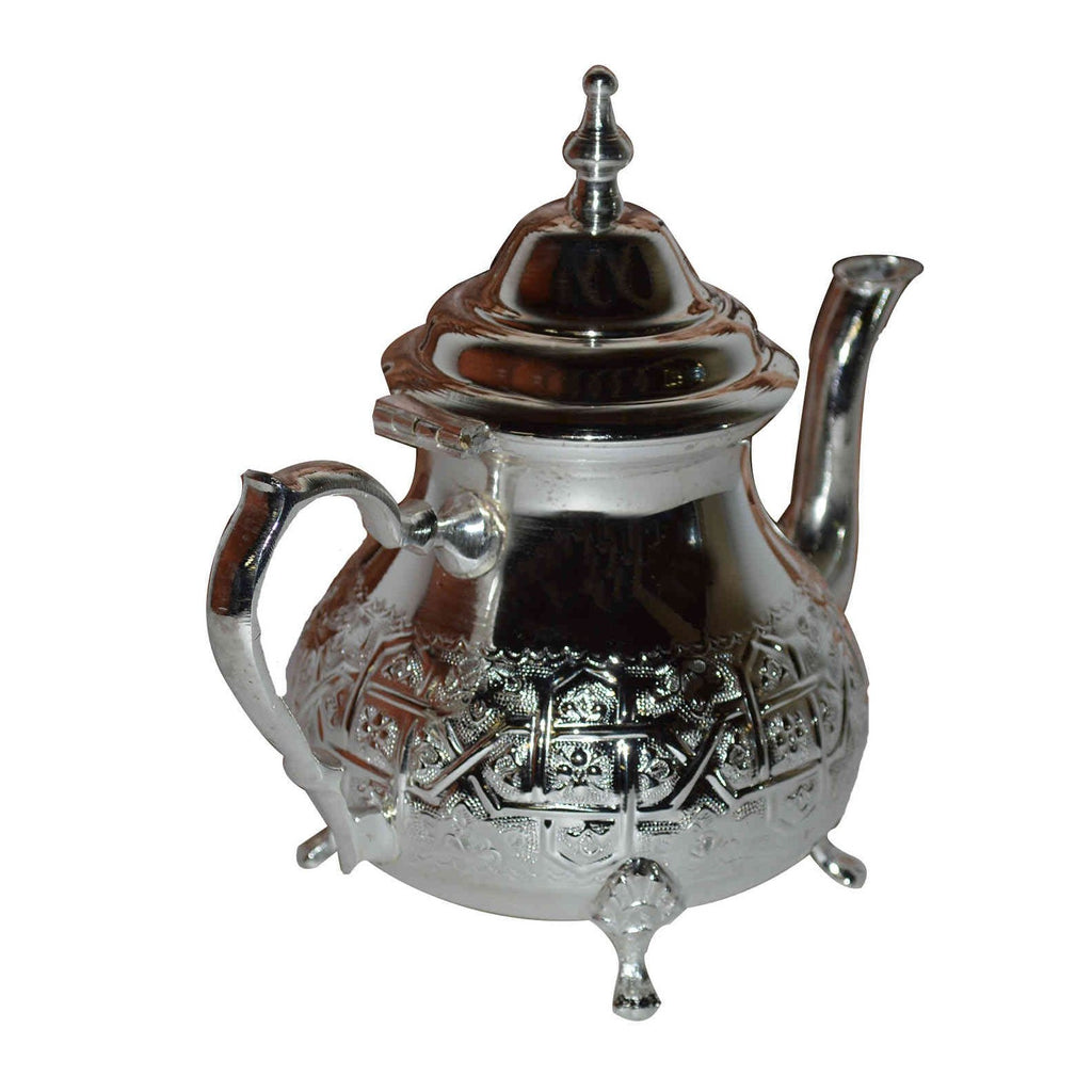 Hand carved Fez Serving Tea Pot -1869