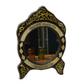 Kawtar Small White Camelbone Mirror-0