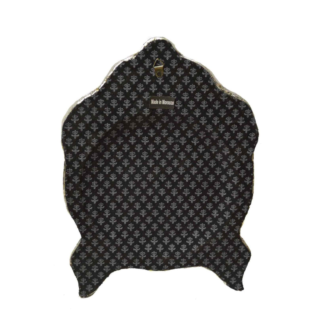 Kawtar Small White Camelbone Mirror-2675