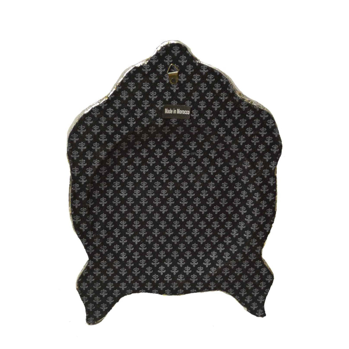 Kawtar Small White Camelbone Mirror-2675