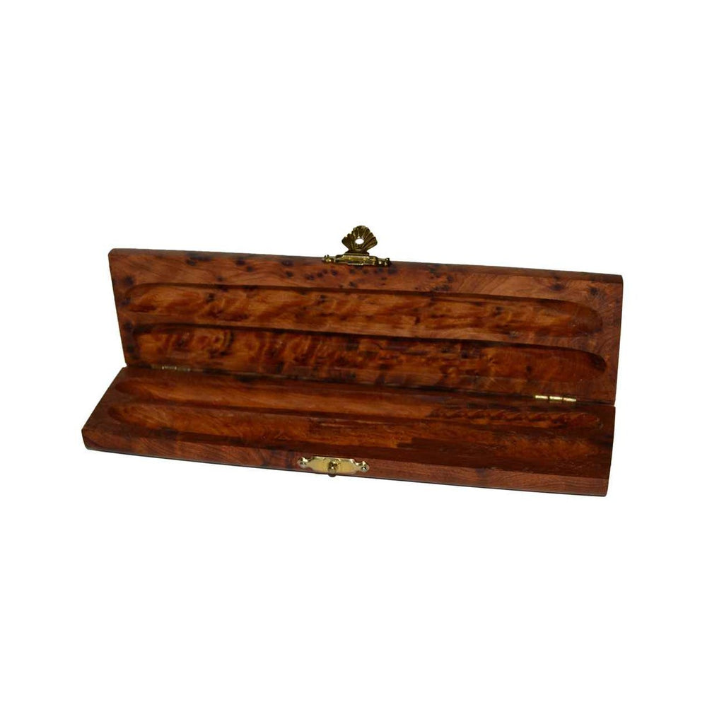 Thuya Double Pen Holder Box-2414